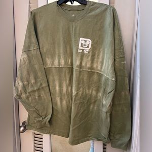 Hunter Green Tie-Dye Cotton Walt Disney World Spirit Jersey